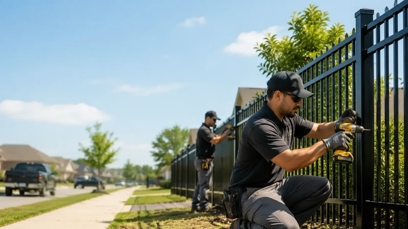 Metal Fence Installation in Cottonwood Heights, UT